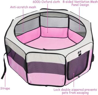 No. 8 - Portable Foldable Pet Playpen - 4