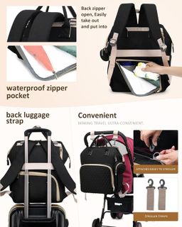 No. 8 - ROSEGIN Diaper Bag Backpack - 3