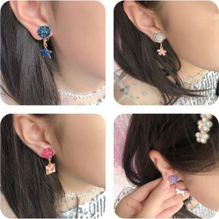 No. 4 - ELEMIRSA Kids' Play Earrings - 3