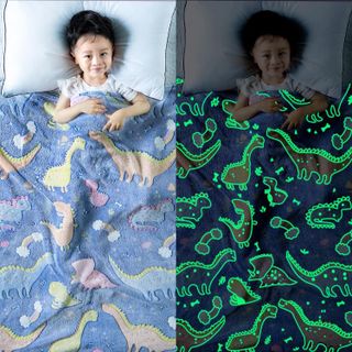 No. 10 - Glow in The Dark Dinosaur Blanket - 1