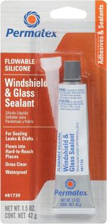 No. 5 - Permatex Flowable Silicone Windshield and Glass Sealer - 1