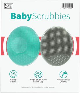 No. 9 - S&T INC. Exfoliating and Massaging Cradle Cap Bath Brushes - 1