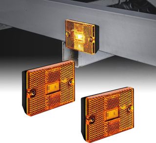 No. 10 - TRUE MODS 2pc Amber LED Side Marker Light - 1