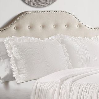 No. 2 - Lush Decor Ruffle Skirt Bedspread - 2