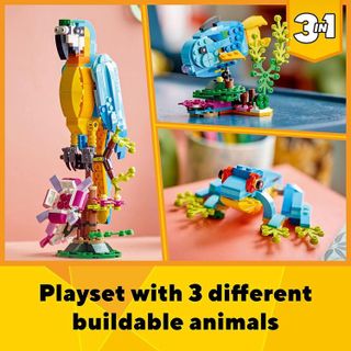 No. 7 - LEGO Creator 3 in 1 Exotic Parrot Building Toy Set - 2