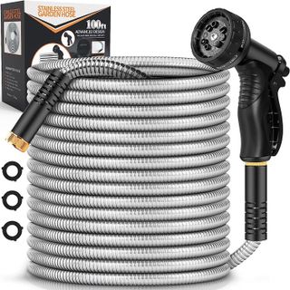 No. 10 - Rcfunkid Metal Garden Hose - 1