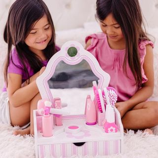 No. 7 - Wooden Beauty Salon Play Set - 4