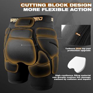 No. 9 - Soared 3D Protection Hip Butt XPE Padded Shorts - 5
