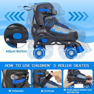 No. 10 - Nattork Roller Skates for Kids - 4