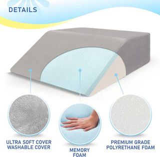 No. 10 - Healthex Leg Elevation Pillow for Circulation - 4