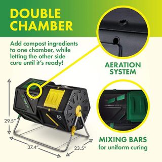 No. 2 - Miracle-Gro Composting Tumbler - 4