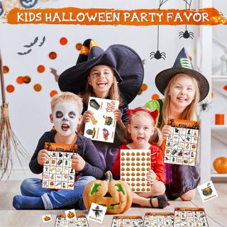 No. 4 - Halloween Bingo Cards Set - 2