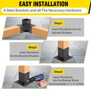 No. 8 - Pergola Brackets - 4