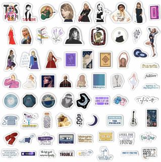 No. 5 - Pop Singer Taylor Stickers Pack - 4