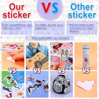 No. 9 - Arme 600 PCS Stickers Pack - 3