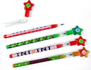 No. 3 - TINYMILLS Pixel Party Mine Crafter Push Pencils - 4