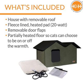 No. 3 - K&H Pet Products Outdoor Heated Kitty House - 3