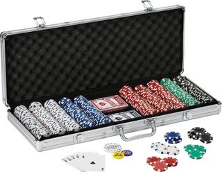 No. 5 - Fat Cat Hold'em Dealer Poker Chip Set - 1