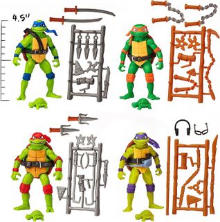 No. 1 - Teenage Mutant Ninja Turtles Action Figures - 2