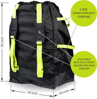 No. 6 - V VOLKGO Car Seat Travel Bag - 3