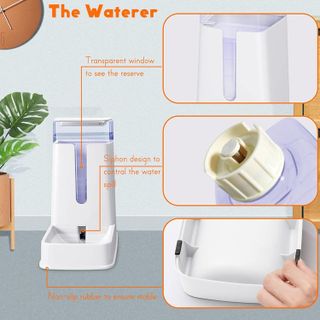 No. 9 - Hipidog Automatic Pet Feeder and Water Dispenser Set - 4