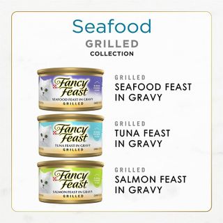 No. 1 - Purina Fancy Feast Grilled Wet Cat Food Seafood Collection - 2