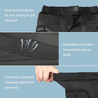 No. 4 - Cienfy 3D Hip Protection EVA Butt Pads Protective Padded Shorts - 3