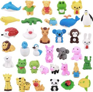 No. 7 - Greentime Mini Animal Erasers - 1