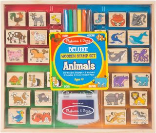 No. 3 - Deluxe Wooden Stamp Set: Animals - 1