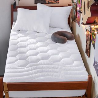 No. 8 - Bedsure Twin XL Mattress Pad - 1