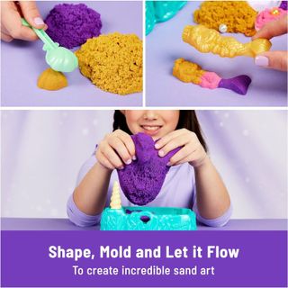 No. 10 - Kinetic Sand Mermaid Crystal Playset - 3