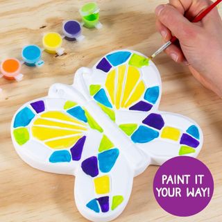 No. 8 - Creative Roots Mosaic Butterfly Stepping Stone Kit - 3