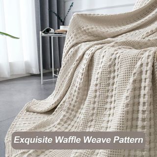 No. 8 - PHF 100% Cotton Waffle Weave Blanket - 5