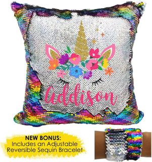 No. 9 - Unicorn Throw Pillow Cover - 2