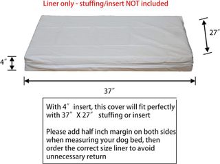 No. 5 - PetBed4Less Elite Waterproof Dog Bed Liner - 2