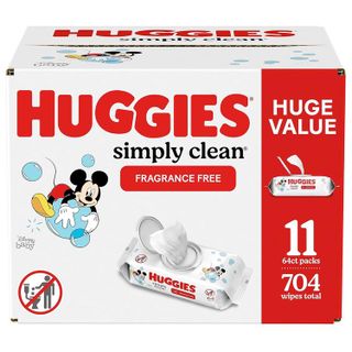 No. 8 - Huggies Simply Clean Fragrance-Free Baby Wipes - 1