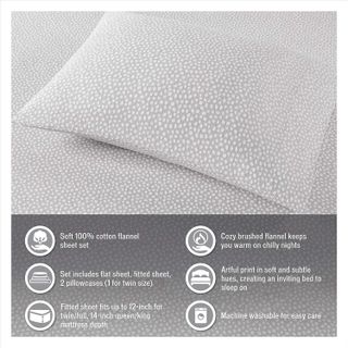 No. 10 - Sleep Philosophy True North Flannel Sheets - 5