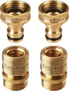 No. 10 - GORILLA EASY CONNECT Garden Hose Quick Connect Fittings - 1