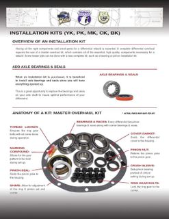 No. 3 - Yukon Gear Bearing Install Kit - 3