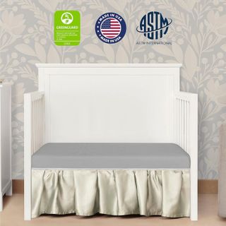 No. 4 - Dream On Me Snuggles Breathable Extra Firm Fiber Portable Crib Mattress - 5