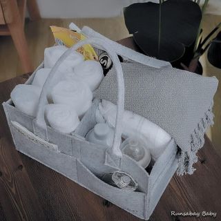 No. 10 - Runsabay Baby Diaper Caddy Organizer - 5