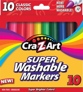 No. 7 - Cra-Z-Art Classic Washable Broadline Markers - 1