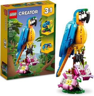 No. 7 - LEGO Creator 3 in 1 Exotic Parrot Building Toy Set - 1