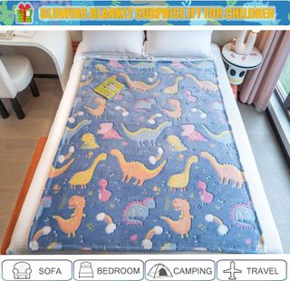 No. 10 - Glow in The Dark Dinosaur Blanket - 5