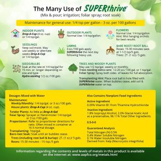 No. 6 - SUPERthrive Plant Food - 5