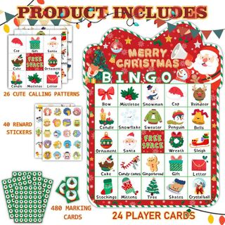 No. 7 - Christmas Bingo Game - 2