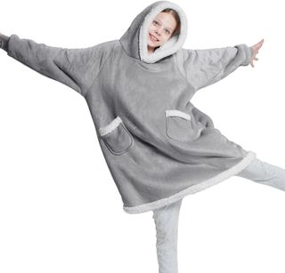 No. 6 - Bedsure Wearable Blanket Hoodie - 1