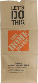 No. 6 - THE HOME DEPOT Heavy Duty Brown Paper 30 Gallon Lawn and Refuse Bags - 3