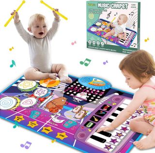 No. 10 - Baby Piano Mat and Drum Toy - 1