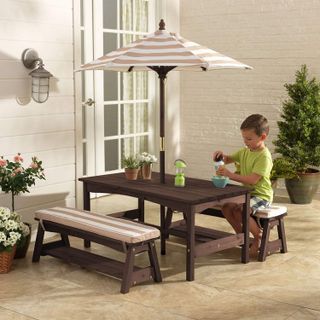 No. 4 - KidKraft Outdoor Table & Chair Set - 2